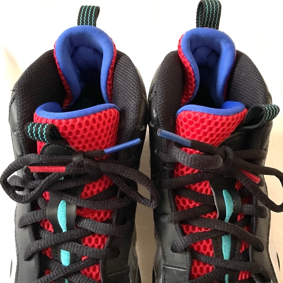 Nike Little Posite One PS Metallic Silver Dusty Cactus Kids Foamposite Sz 13C - Picture 5 of 14